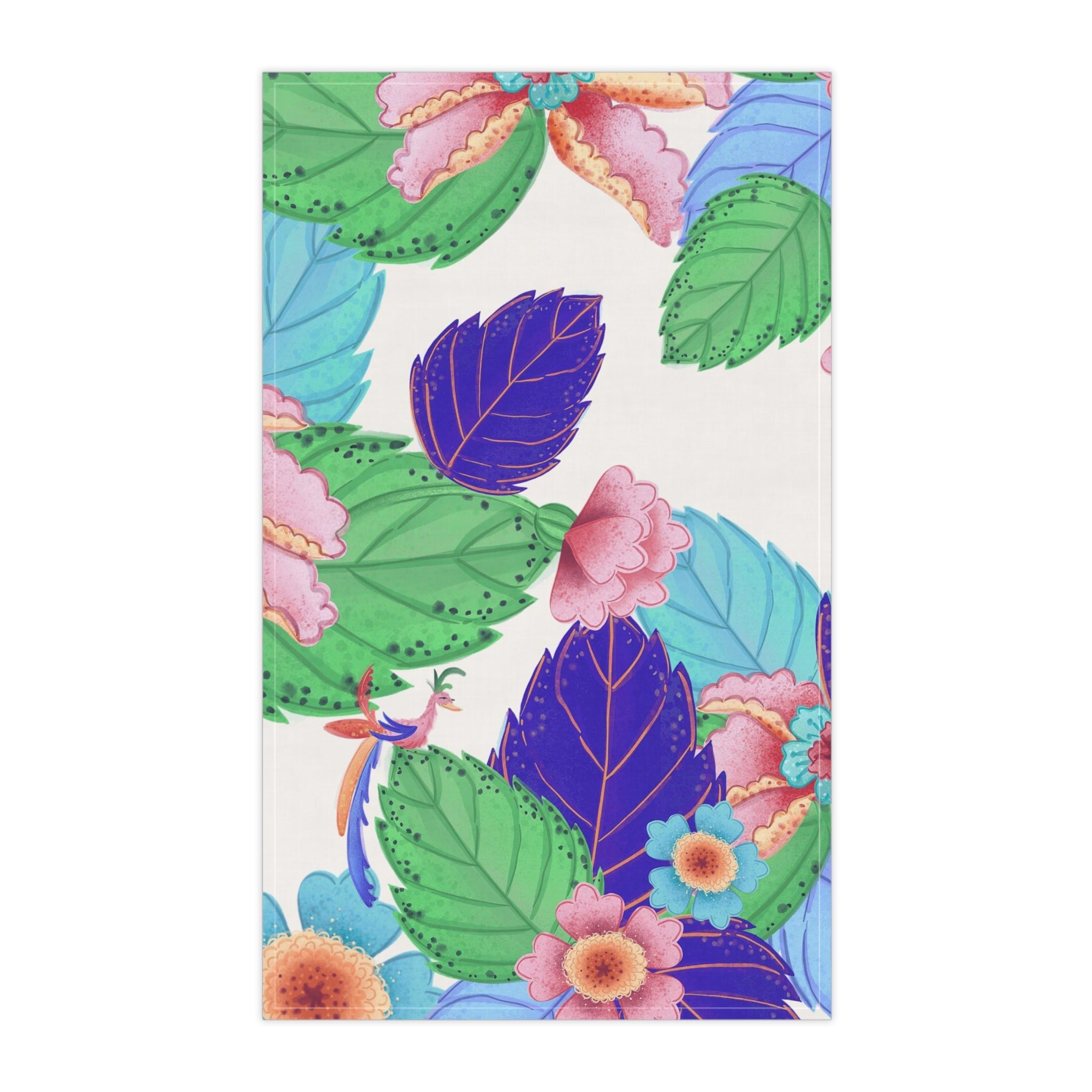 "Tobacco in the Garden" Kitchen Towel