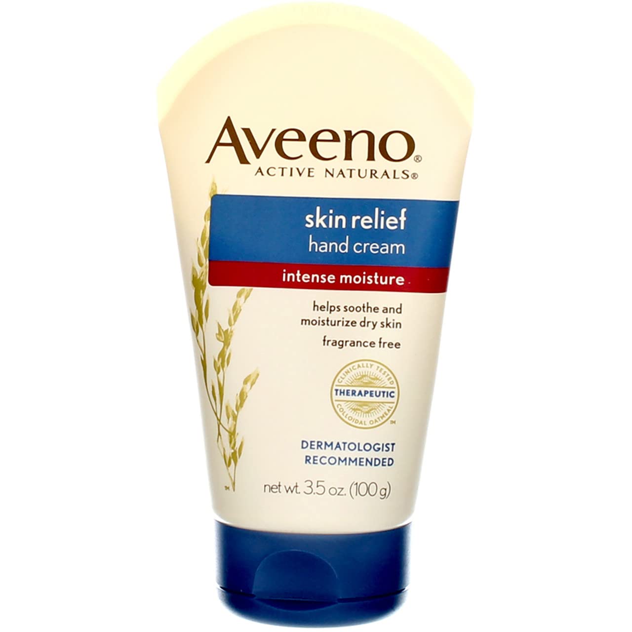 Aveeno Skin Relief Intense Moisture Hand Cream - 3.5 Oz (Pack of 2)