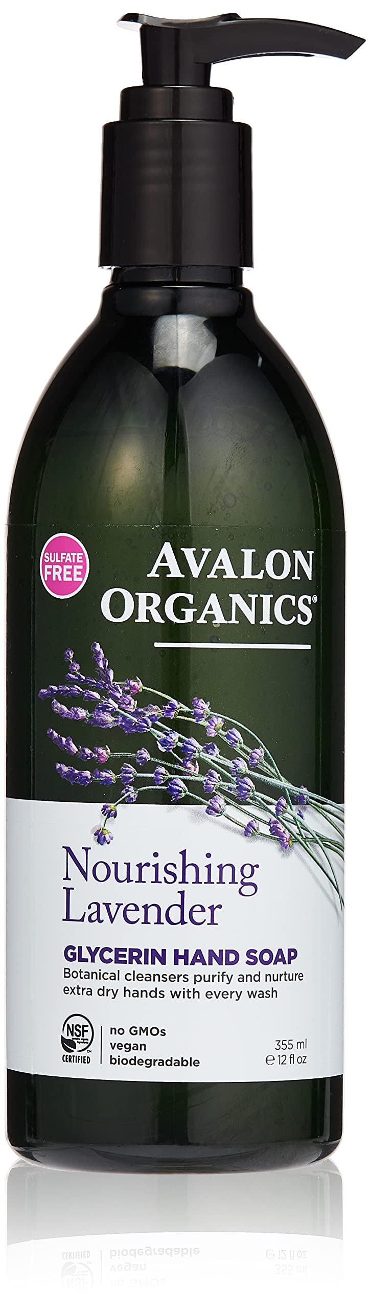 AVALON ORGANICS Lavender Liquid Soap, 355 ML