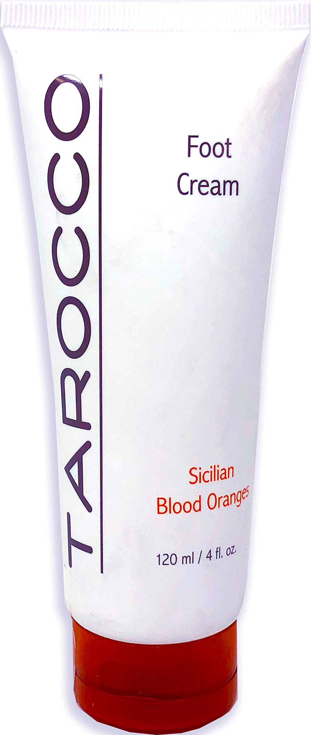 Baronessa Cali Tarocco Sicilian Blood Orange Foot Cream - Refreshing and Moisturizing - 4 Ounce