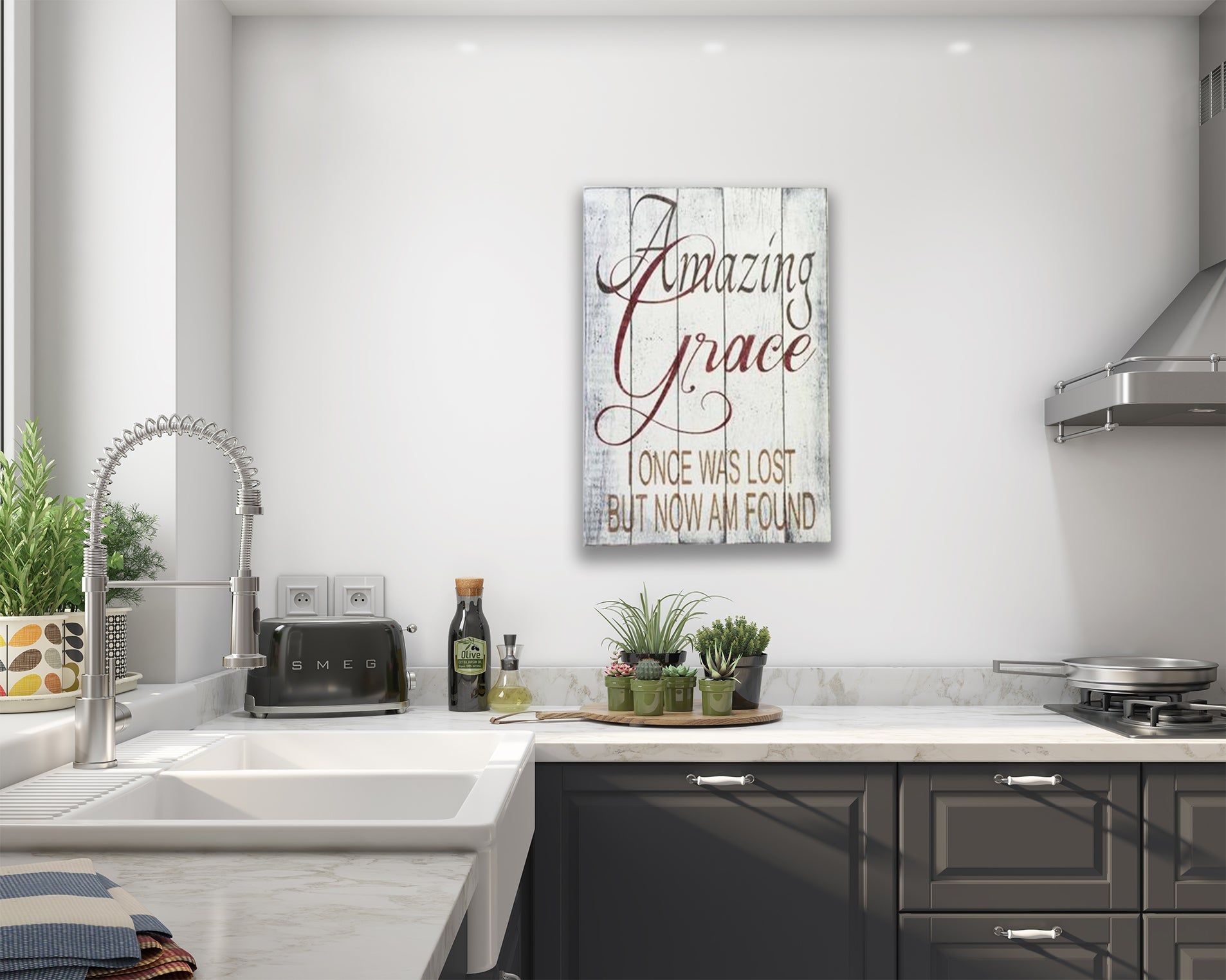 amazing grace religious wall decor inspirational wooden sign