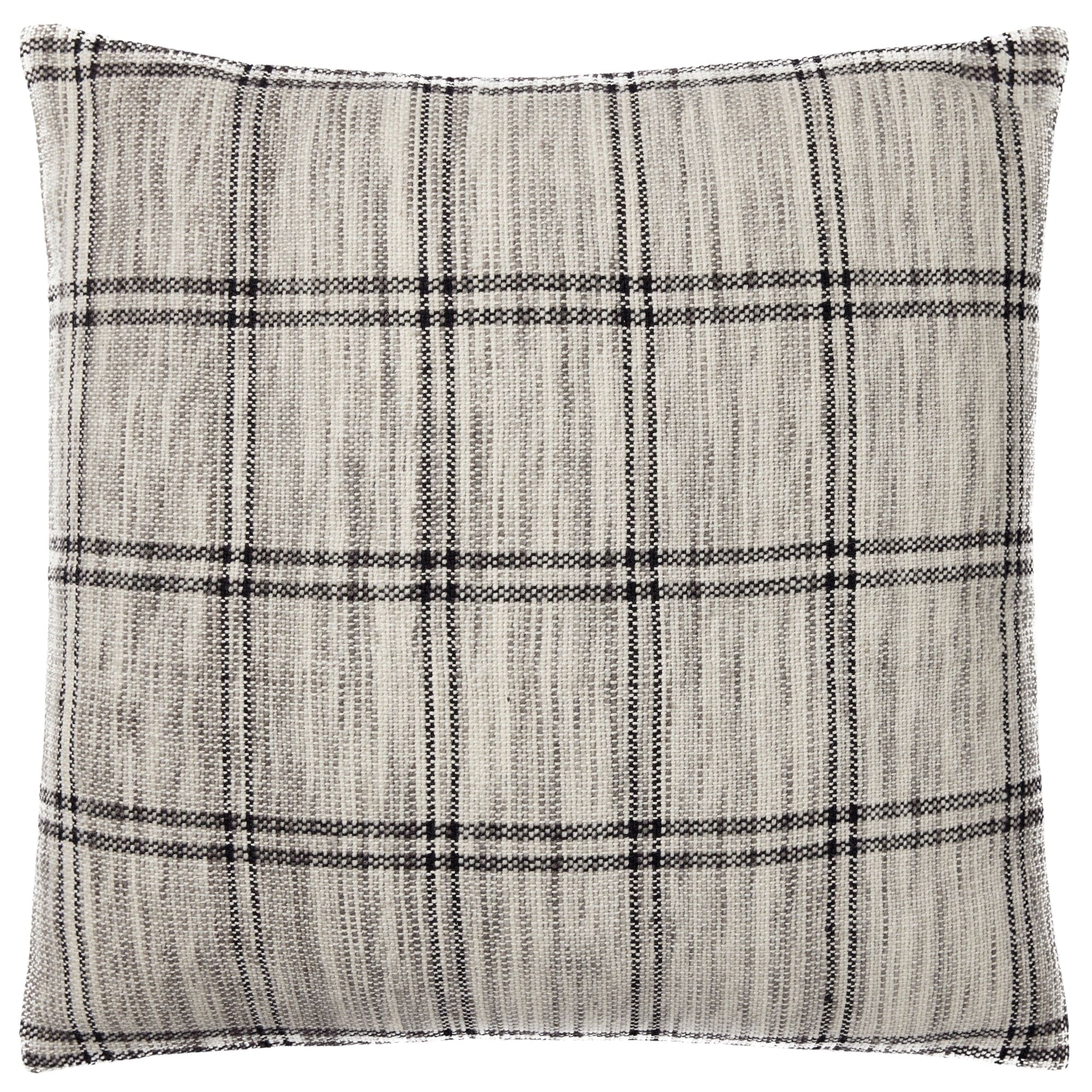 Amber Lewis Dalia Pillow - Ivory/Granite Pillow & Decor