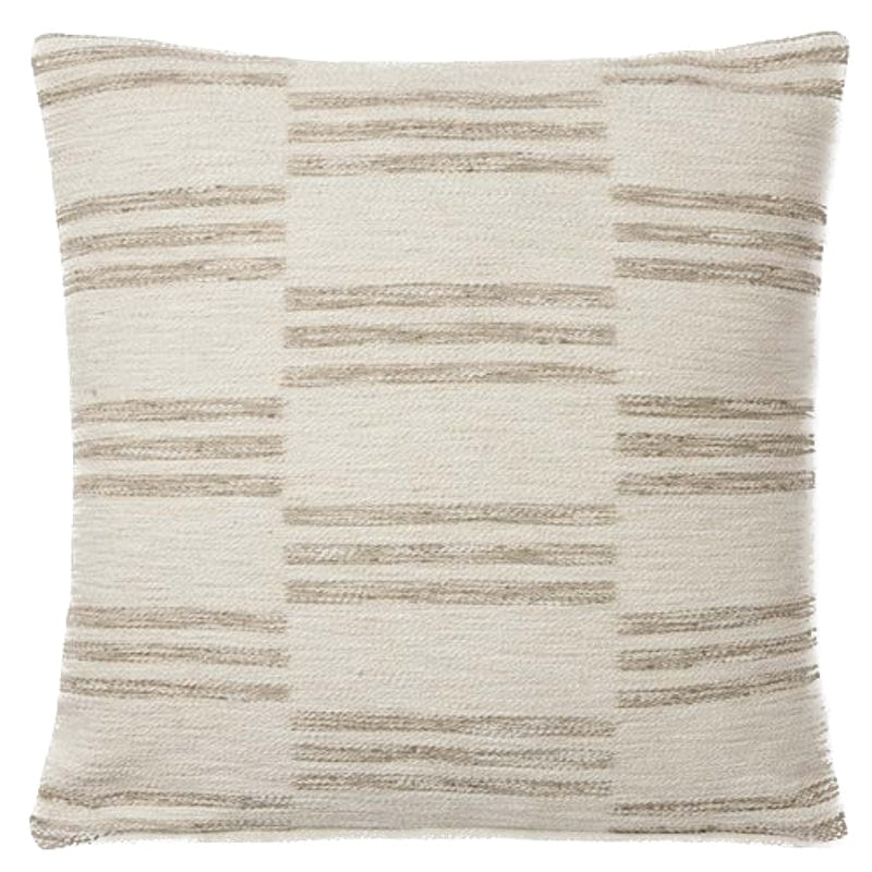 Amber Lewis Jay Pillow - Ivory/Sand Pillow & Decor loloi-P214PAL0026IVSAPIL3