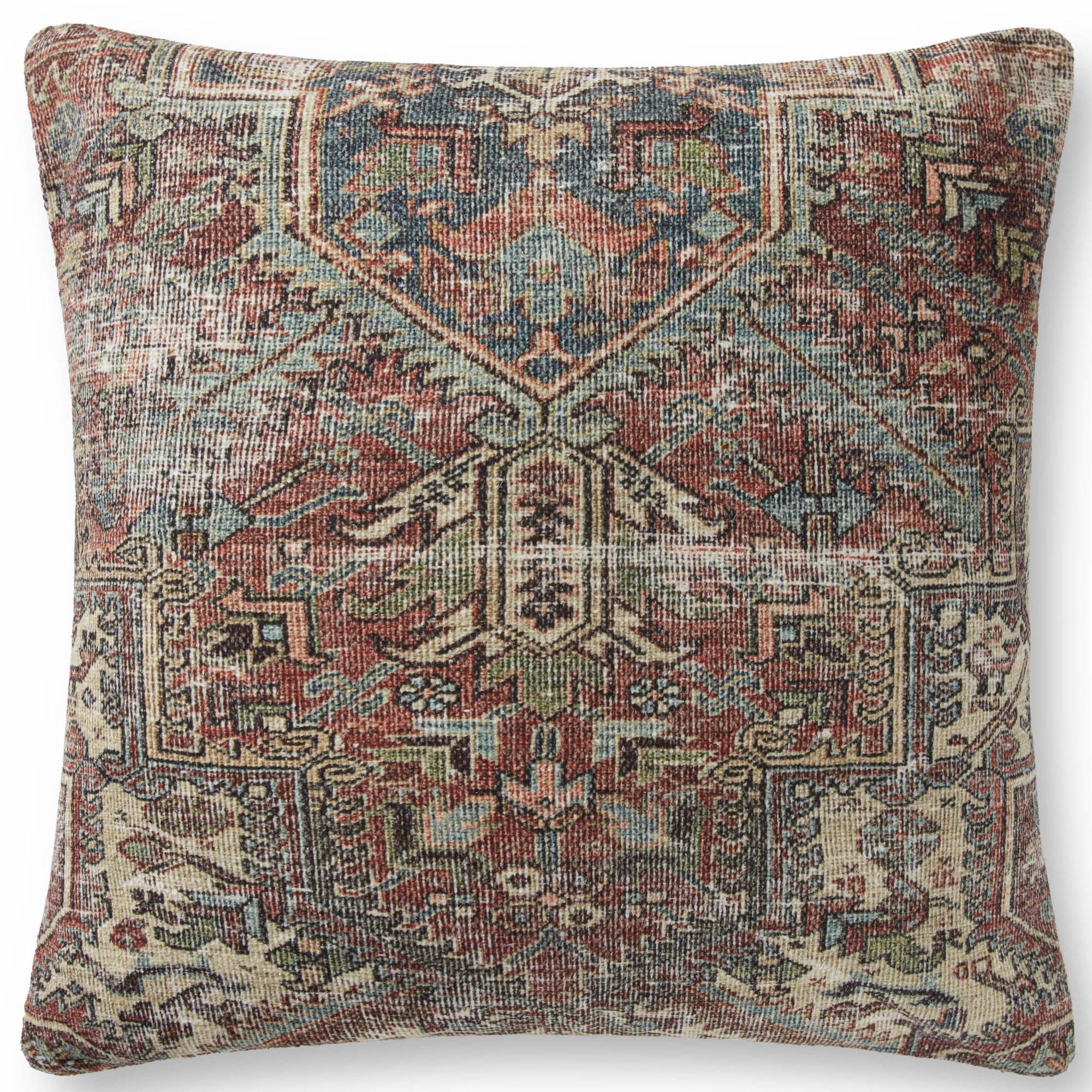 Amber Lewis Redwood Pillow Pillow & Decor loloi-P012PAL0006CRBBPIL3